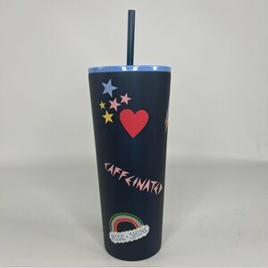 Starbucks Tumbler Navy Blue Teacher Cup